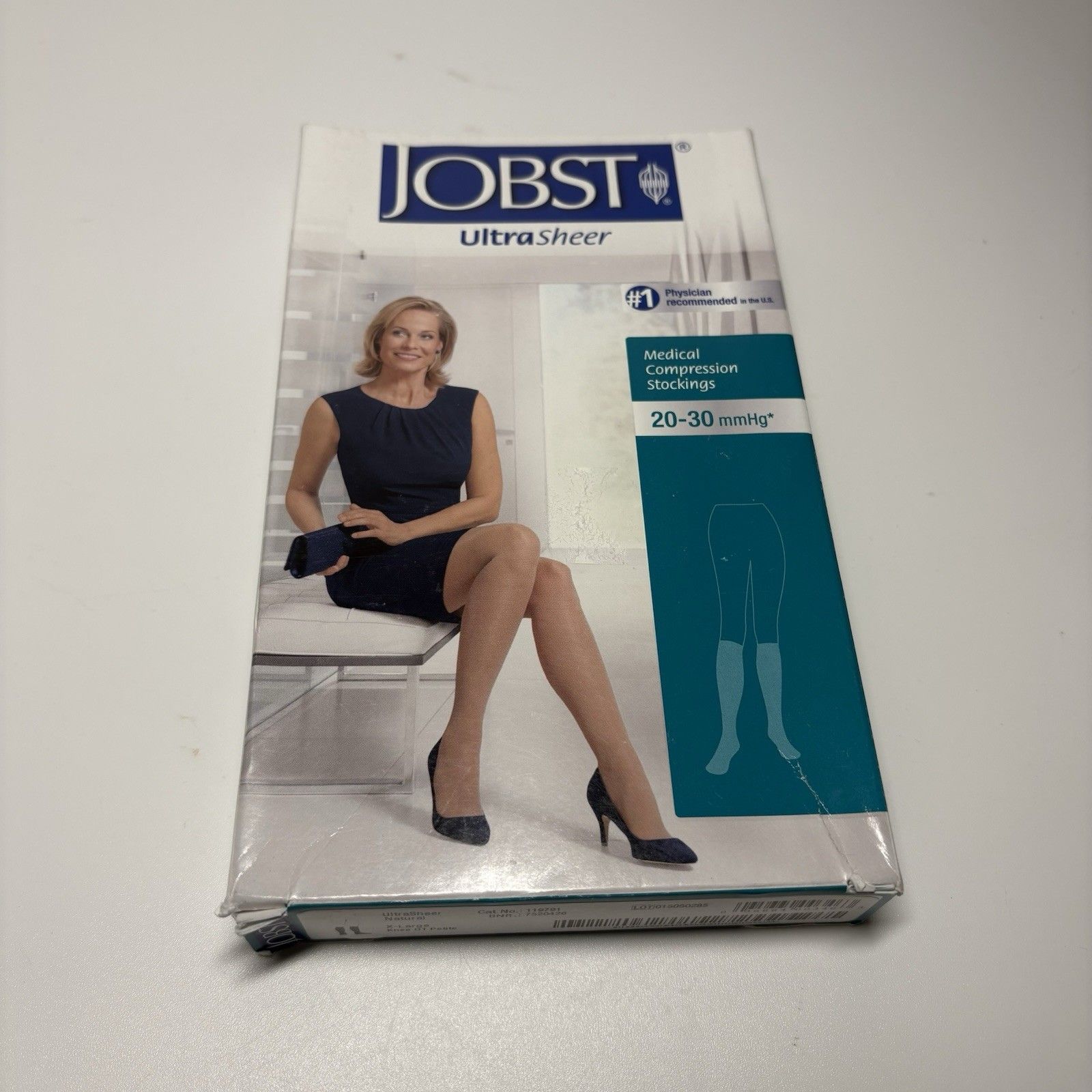 Jobst Ultrasheer Natural 2030 Mmhg XLarge Knee Open Toe Compression Stockings Jobst Ultrasheer Natural 2030 Mmhg XLarge Knee Open Toe Compression Stockings